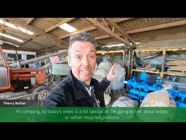 Thierry, Agriculteur d’Aujourd’hui partage son expérience du recyclage à la ferme