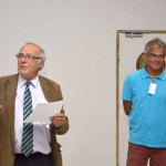 Jean-Pierre Jouët Président du CPA et Gérard Marie