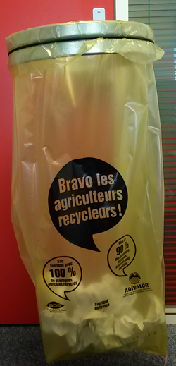 Recyclage : Campagne de promotion pour le recyclage des plastiques agricoles (Ph. Adivalor)