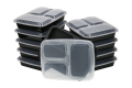 plateaux-repas en plastique