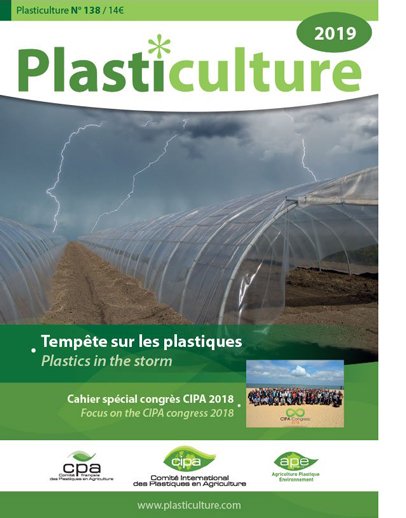 Plasticulture Magazine N°138 - 2019