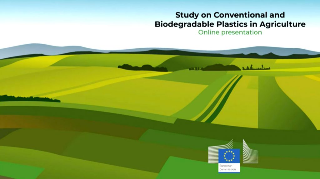 Online presentation of Eunomia Study on Conventional and Biodegradable PLastics in Agriculture